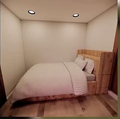 Minidepartamento, Dormitorio